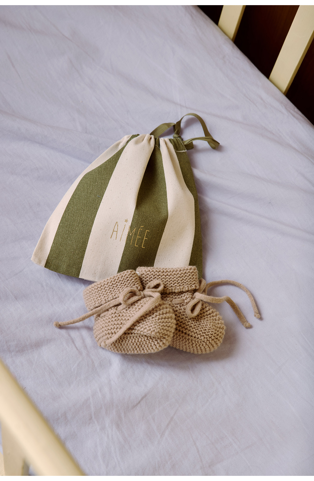 Baby Spliffs Knitted baby slippers - Birth