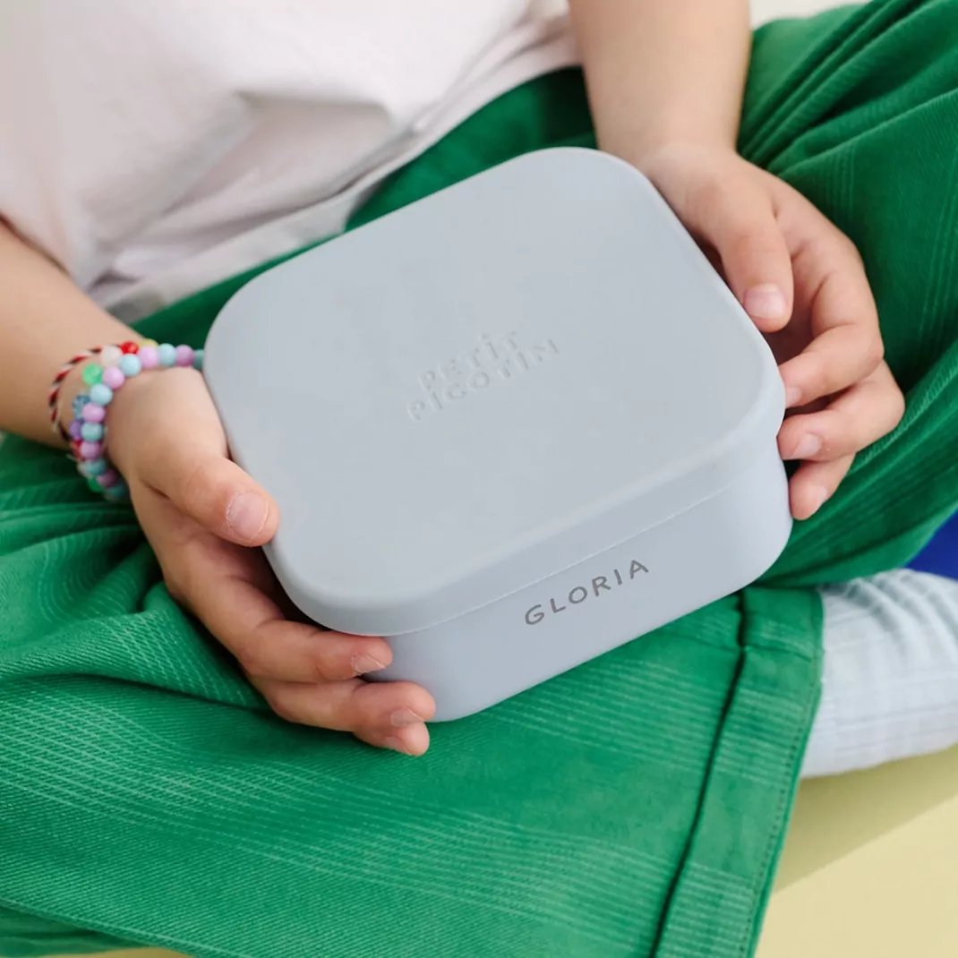 Boîte à Goûter Enfant Personnalisable - Boîte à Lunch Sans BPA Avec Prénom