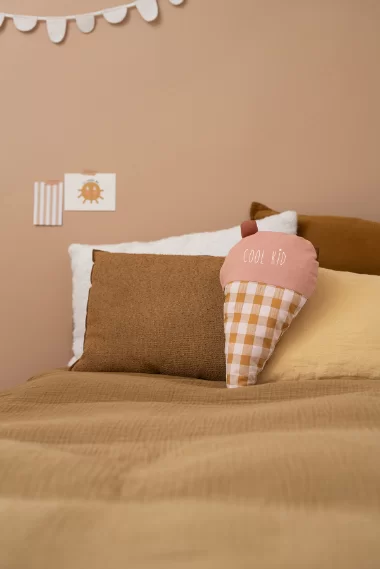 déco originale chambre enfant - coussin glace à personnaliser