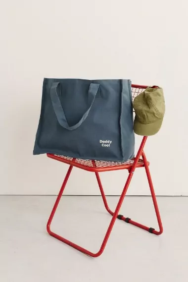 petit cabas en coton personnalisé enfant parent 