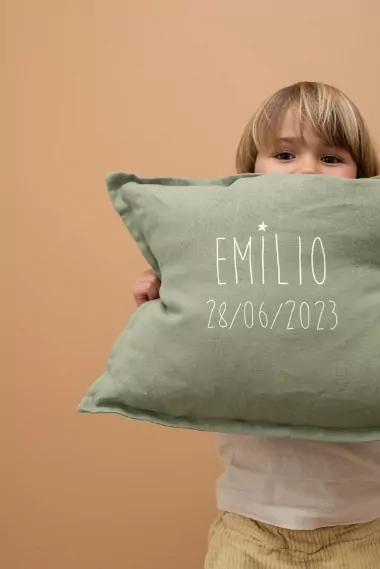 coussin enfant personnalisé
