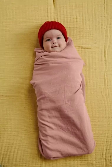 grand lange pour bébé personnalisable