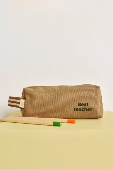 trousse à crayons simple personnalisable