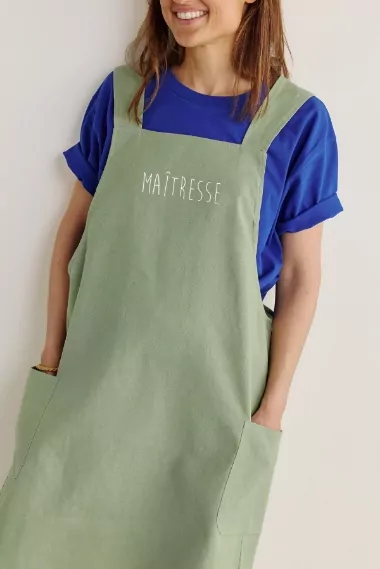tablier de cuisine adulte personnalisé