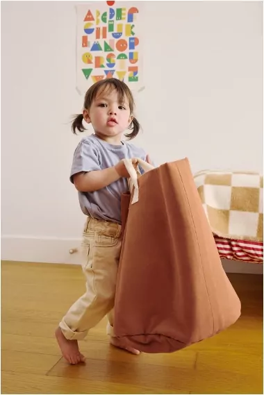 panier à jouets personnalisé déco chambre enfant