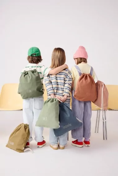 sac cordon coulissable enfant personnalisé