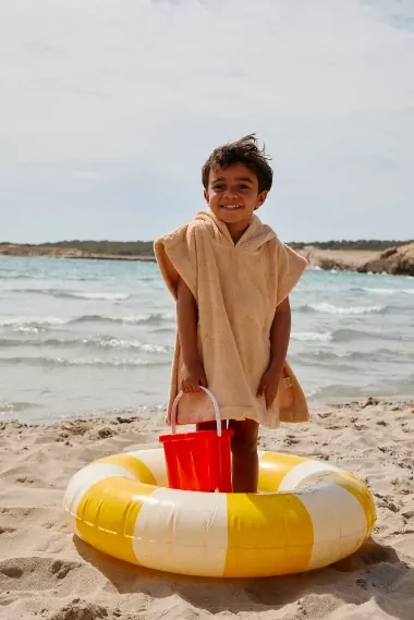poncho enfant personnalisé en éponge absorbante
