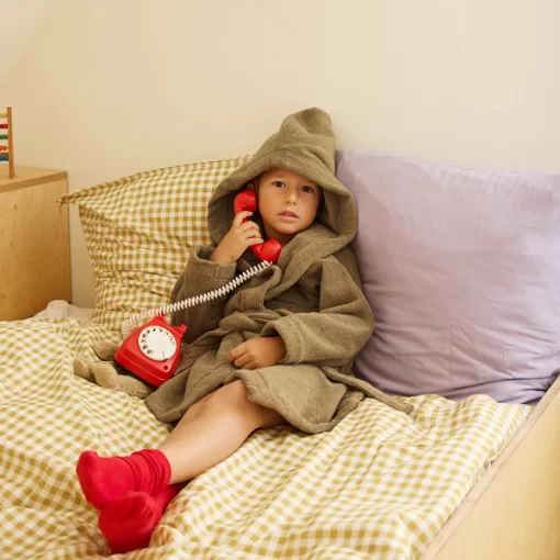 Petit peignoir éponge personnalisé