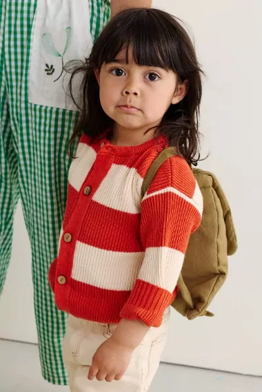sac à dos bébé en lin personnalisé