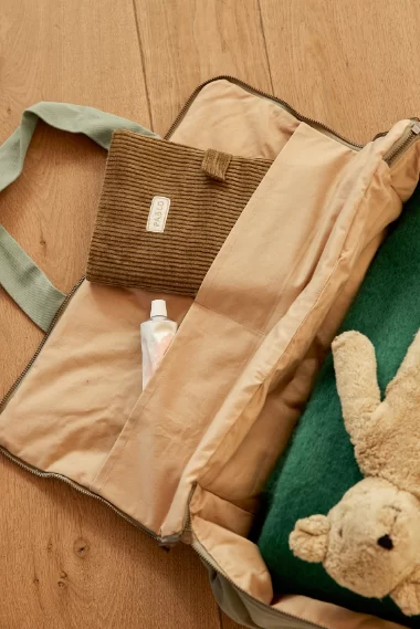 Valise souple bébé en coton personnalisable