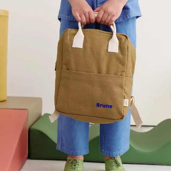 petit sac à dos enfant en coton personnalisé