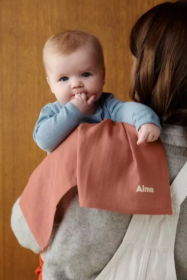 petit lange pour bébé en gaze de coton personnalisé