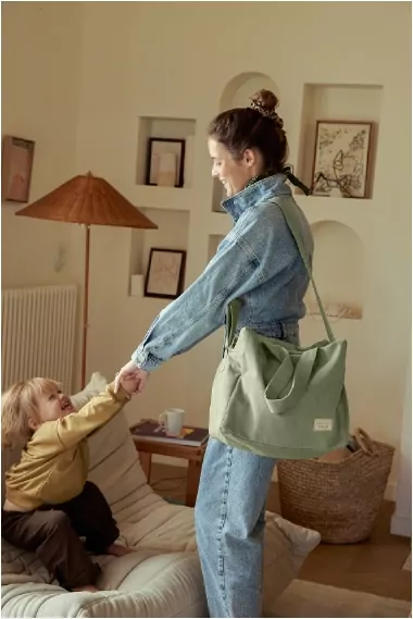 petit sac à langer personnalisable