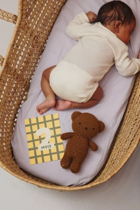 cartes étapes bébé cadeau naissance