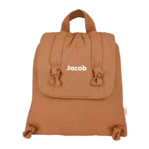 sac à dos en lin personnalisé pour bébé
