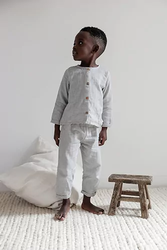 pyjama léger deux pièces en coton pour enfant