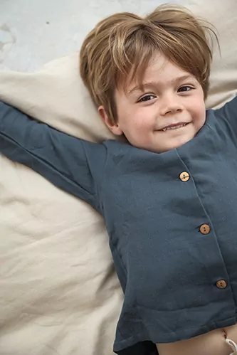 pyjama deux pièces en gaze de coton enfant
