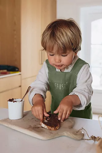 petit langer personnalisé pour repas bébé