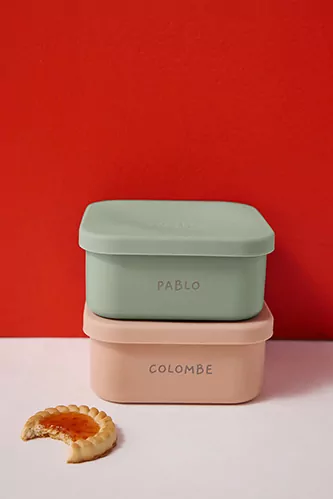 boite à goûter bébé enfant inox personnalisable