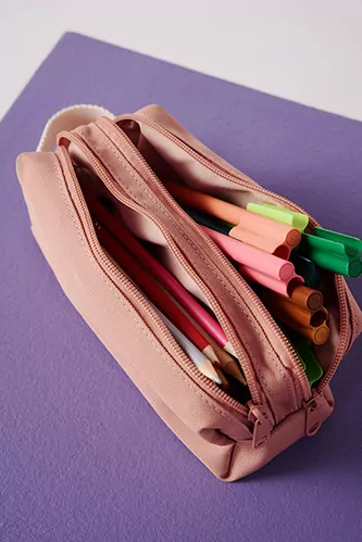 trousse à crayons école personnalisée pour enfant