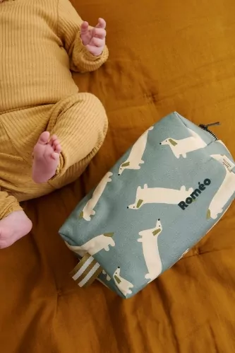 foulard en coton vichy pour enfant bébé adulte
