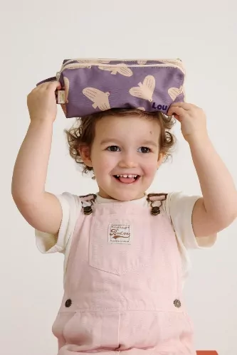 foulard en coton vichy pour enfant bébé adulte