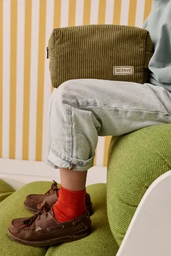 trousse de toilette personnalisée en lin pour enfant