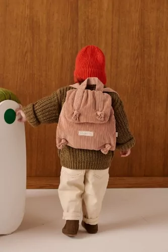 sac à dos en velours personnalisable pour bébé enfant