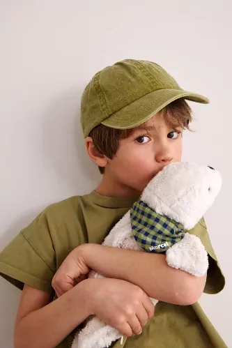 doudou phoque bouillotte avec foulard vichy personnalisable