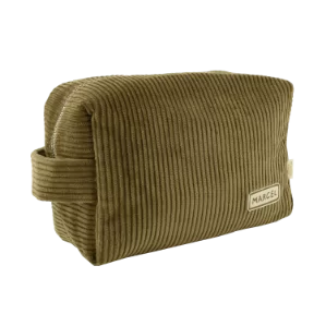 trousse de toilette personnalisée en lin pour enfant