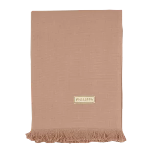maxi fouta de plage unie et personnalisable