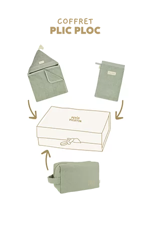 coffret cadeau bain naissance bébé personnalisable