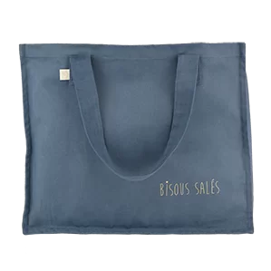 grand sac cabas en coton épais personnalisable
