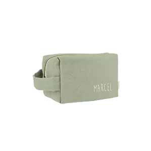 petite trousse de toilette personnalisée en lin