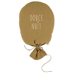deco chambre bébé ballon personnalisé en lin