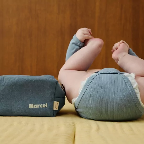 sac à dos en lin personnalisable pour bébé