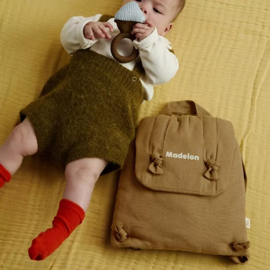 cape de bain éponge personnalisable pour bébé cadeau baptême utile et original