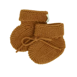 jolis chaussons bébé en tricot