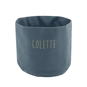 panier de rangement en coton épais personnalisable