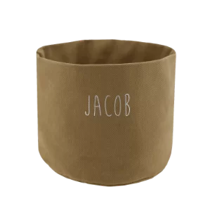panier de rangement en coton épais personnalisable