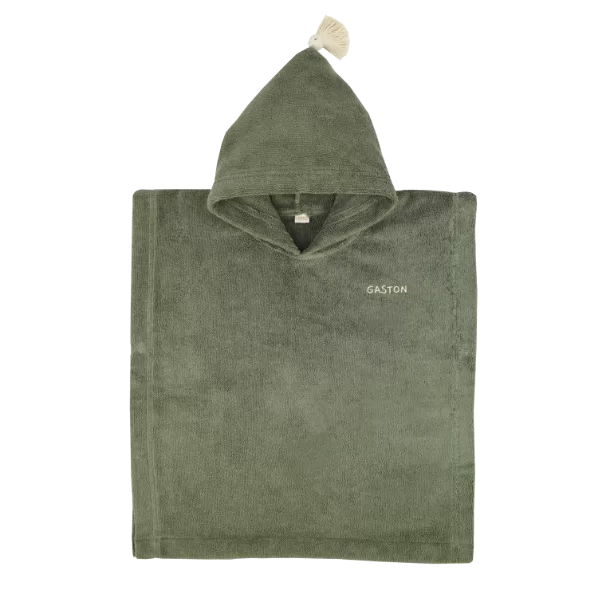 poncho enfant personnalisable en éponge absorbante