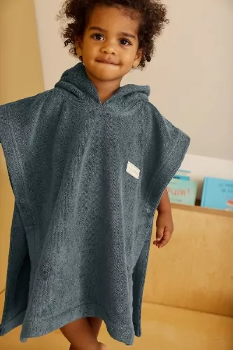 poncho enfant personnalisable en éponge absorbante