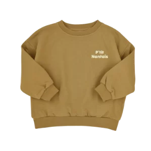 joli sweat en coton uni et personnalisable