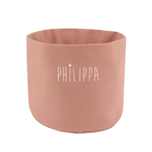 panier de rangement en coton épais personnalisable
