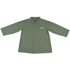 blouse enfant d'écoliers en coton personnalisable