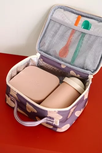 sac repas lunch bag à motifs et personnalisable