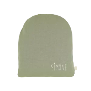 joli coussin uni et ovale à personnaliser