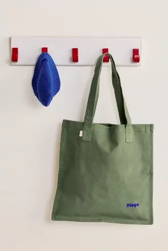 petit cabas en coton épais personnalisable