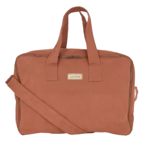 grande valise en coton avec zip personnalisable