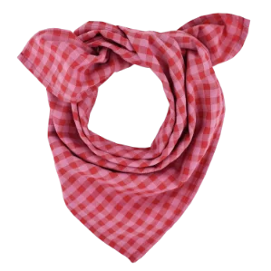 petit foulard vichy en coton